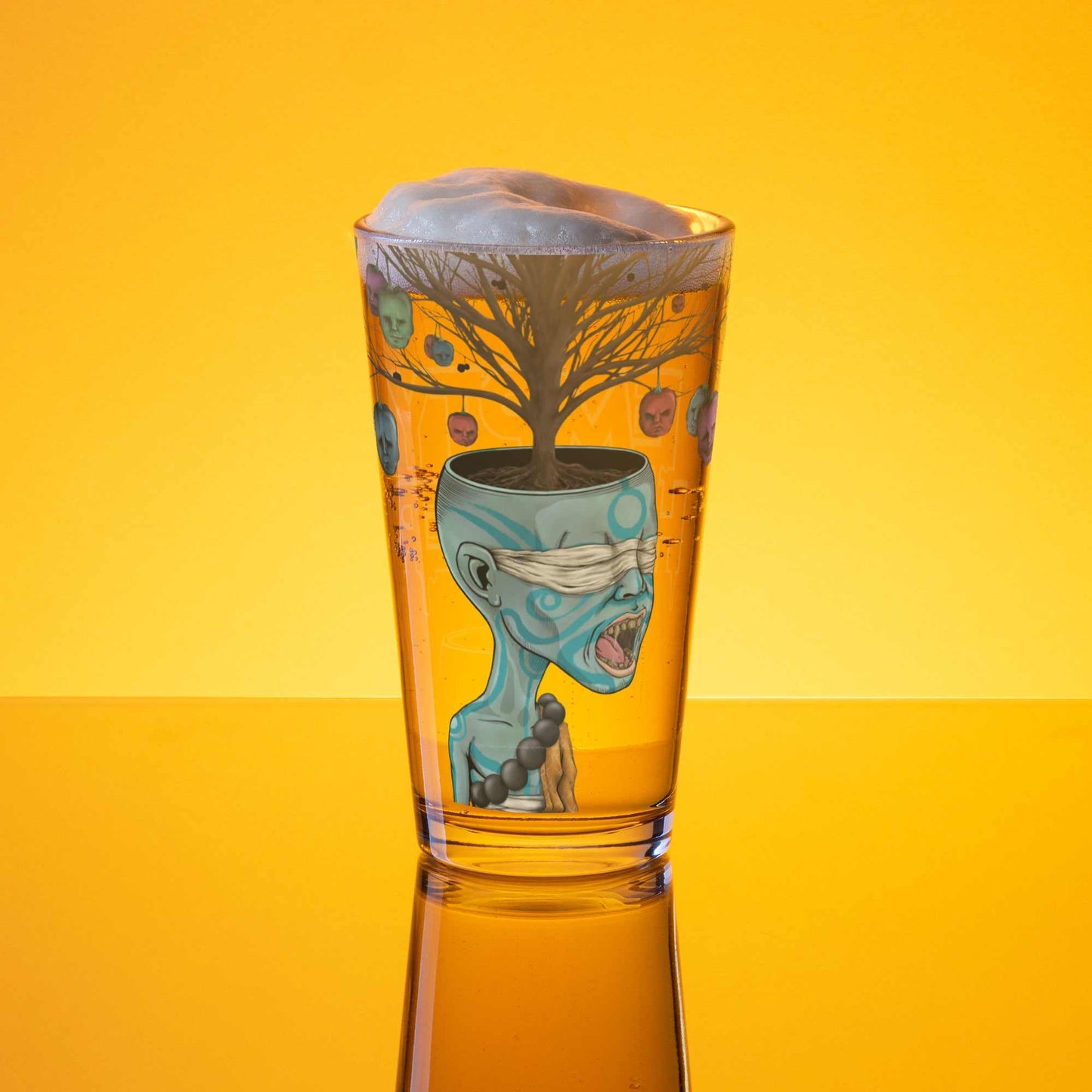 Apple Tree Shaker Pint GlassHey there, apple lovers! Are you ready to take your apple-eating game to a whole new level of awesomeness? Well, hold on tight because we've got something special juHOZZY Artistry StoreHOZZY Artistry Store