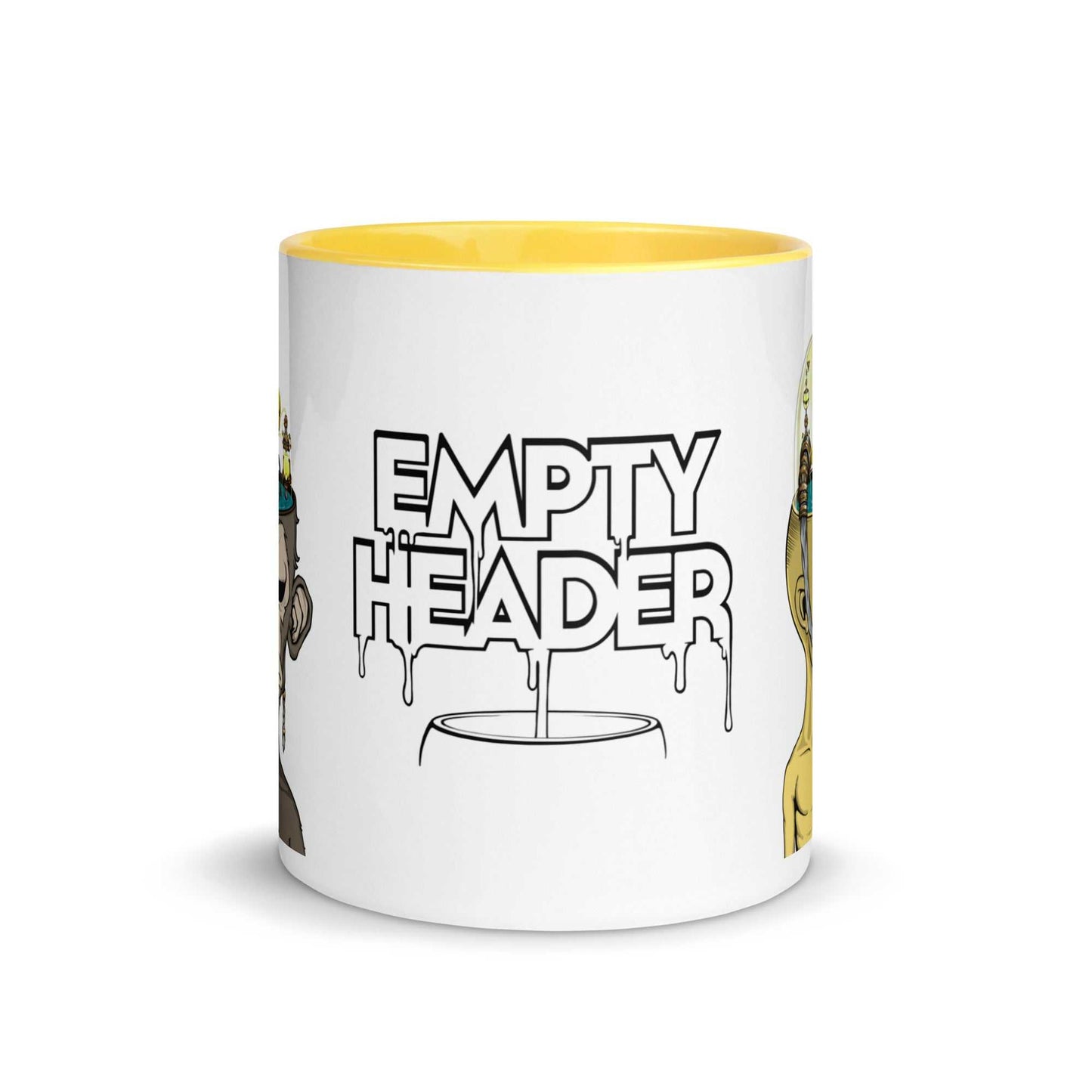 Banana Mind White Glossy MugIntroducing our delightful Banana Mind Mug! Sip your favorite beverages in style with this vibrant yellow mug that will surely bring a smile to your face. Featuring F.U. ShopHOZZY Artistry Store